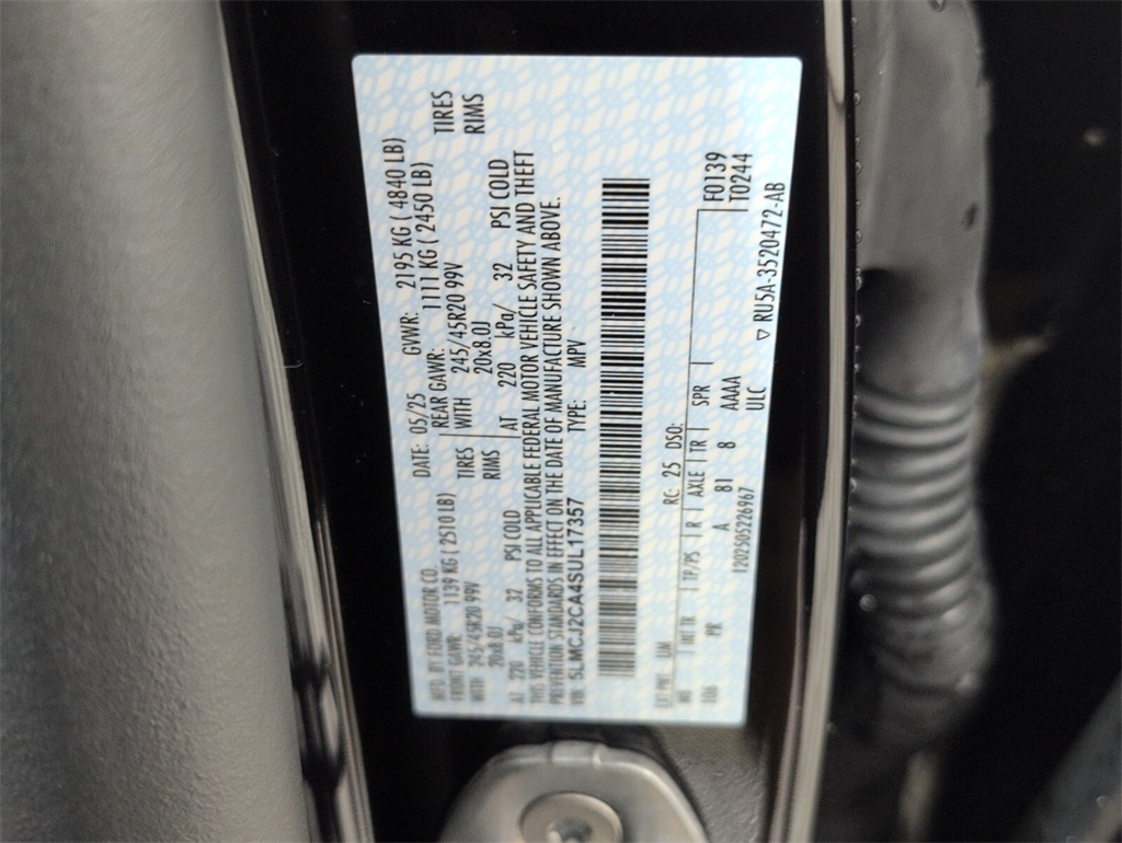 new 2025 Lincoln Corsair car, priced at $48,610