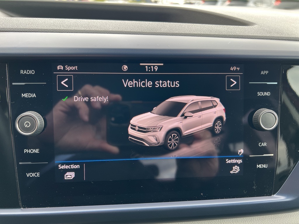 used 2022 Volkswagen Taos car, priced at $21,900