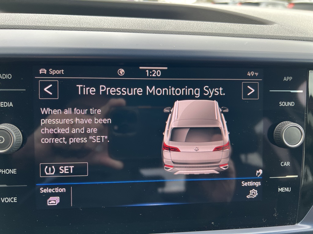 used 2022 Volkswagen Taos car, priced at $21,900