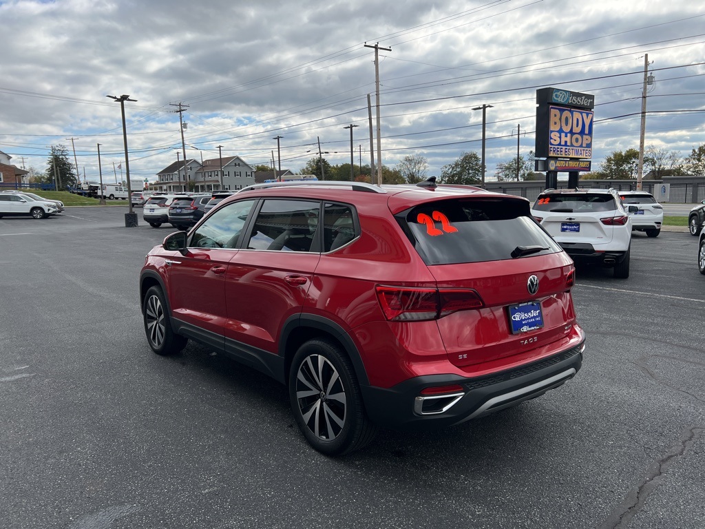 used 2022 Volkswagen Taos car, priced at $21,900