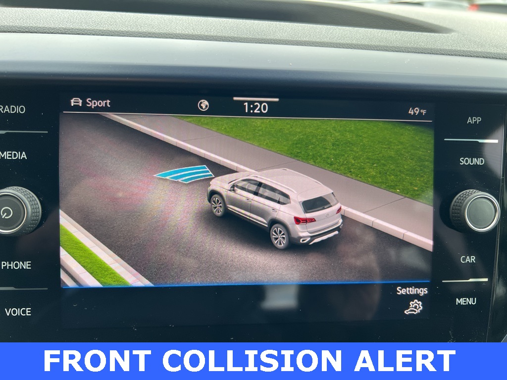 used 2022 Volkswagen Taos car, priced at $21,900