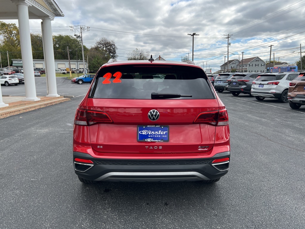 used 2022 Volkswagen Taos car, priced at $21,900