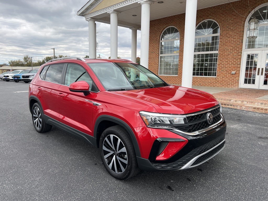 used 2022 Volkswagen Taos car, priced at $21,900