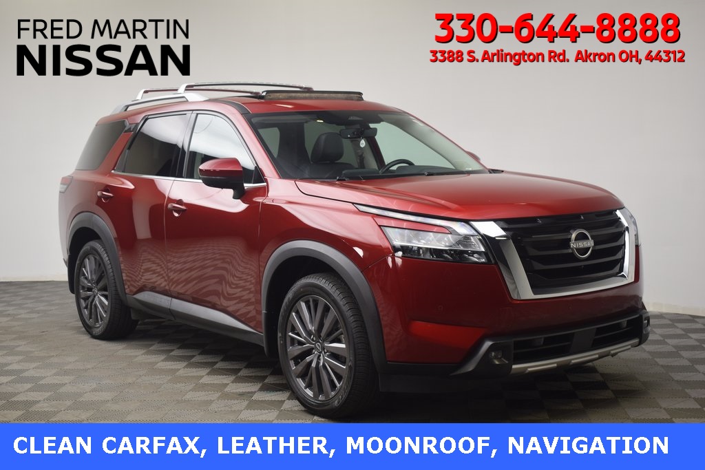 used 2023 Nissan Pathfinder car, priced at $35,121