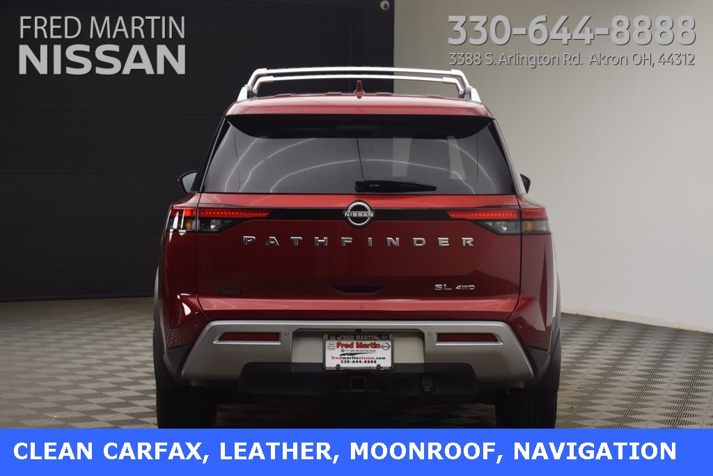 used 2023 Nissan Pathfinder car, priced at $35,121