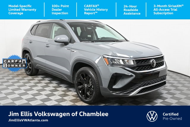 used 2023 Volkswagen Taos car, priced at $22,300