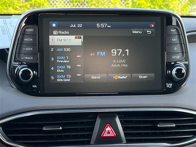 used 2020 Hyundai Santa Fe car, priced at $25,888