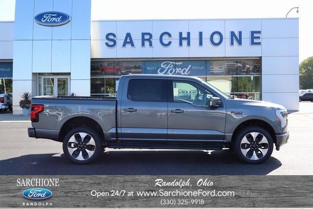 new 2025 Ford F-150 Lightning car, priced at $82,465