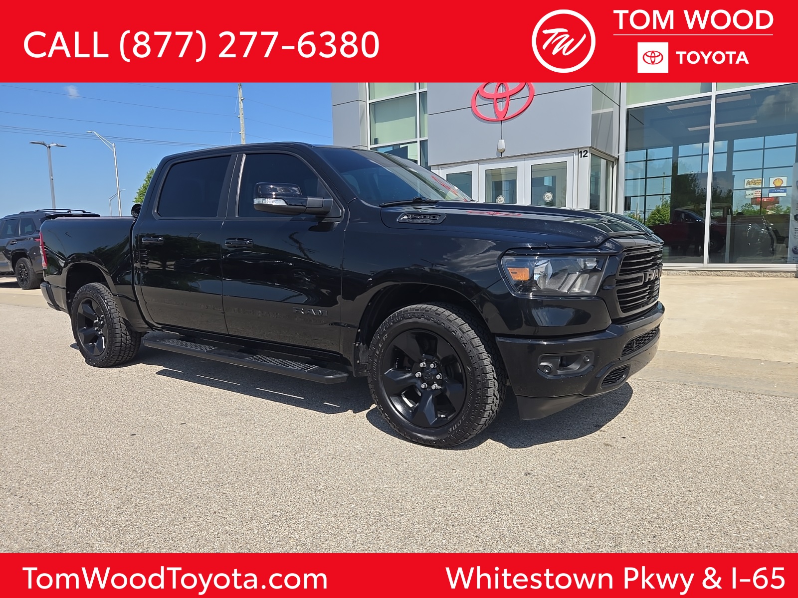 used 2019 Ram 1500 car, priced at $27,068