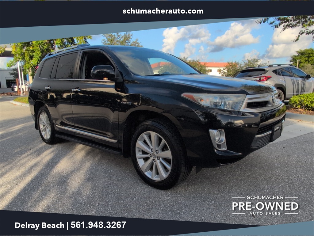 used 2013 Toyota Highlander Hybrid car, priced at $12,988