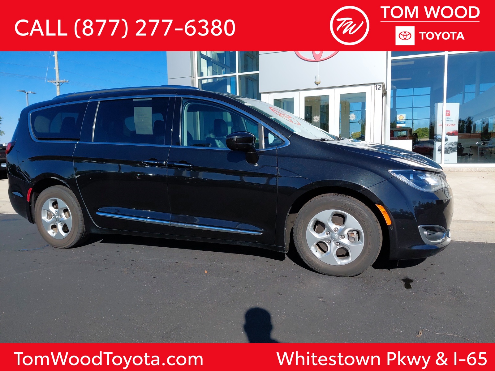 used 2017 Chrysler Pacifica car, priced at $15,048