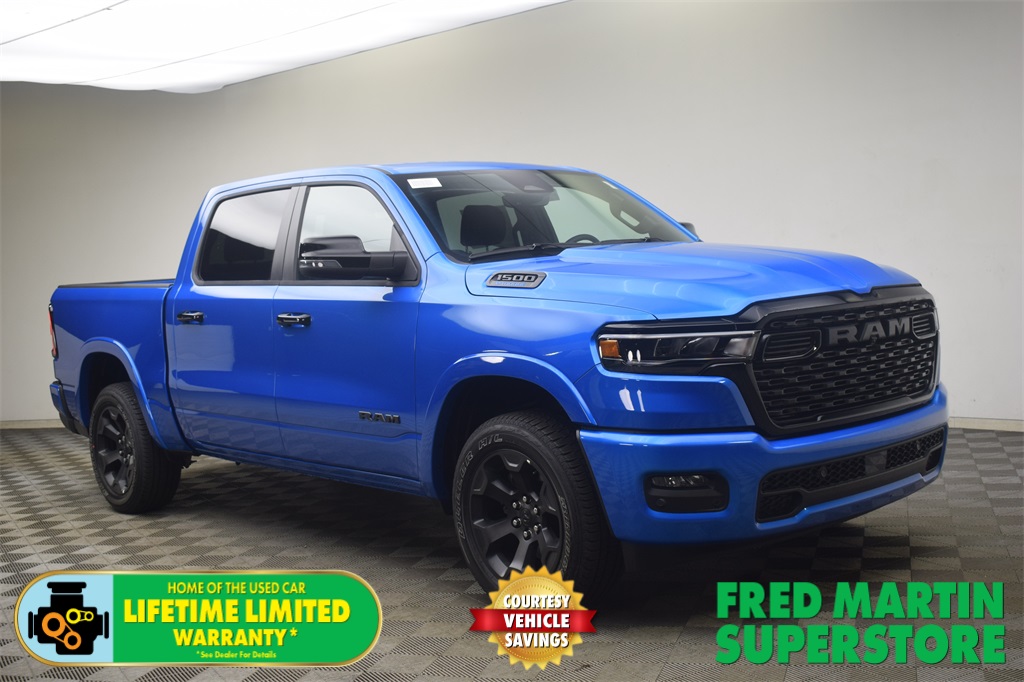 new 2025 Ram 1500 car, priced at $49,031
