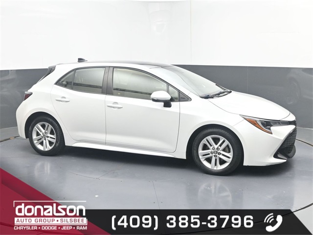used 2021 Toyota Corolla Hatchback car, priced at $18,292