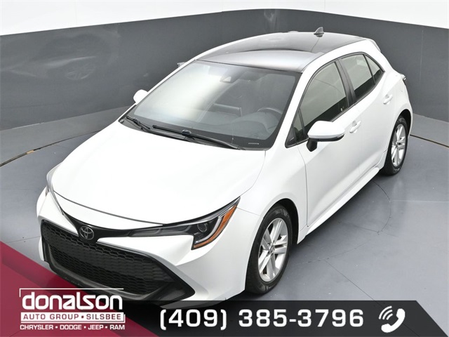 used 2021 Toyota Corolla Hatchback car, priced at $18,292