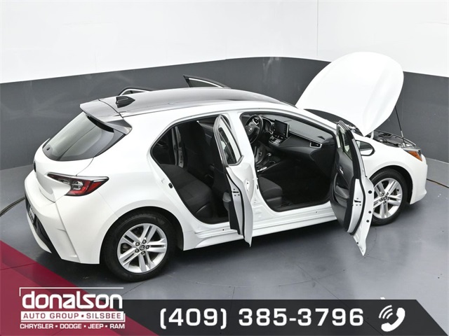 used 2021 Toyota Corolla Hatchback car, priced at $18,292