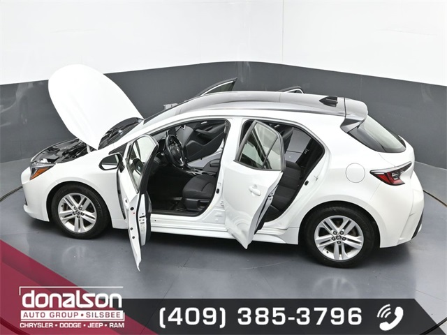 used 2021 Toyota Corolla Hatchback car, priced at $18,292