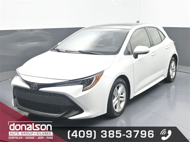 used 2021 Toyota Corolla Hatchback car, priced at $18,292
