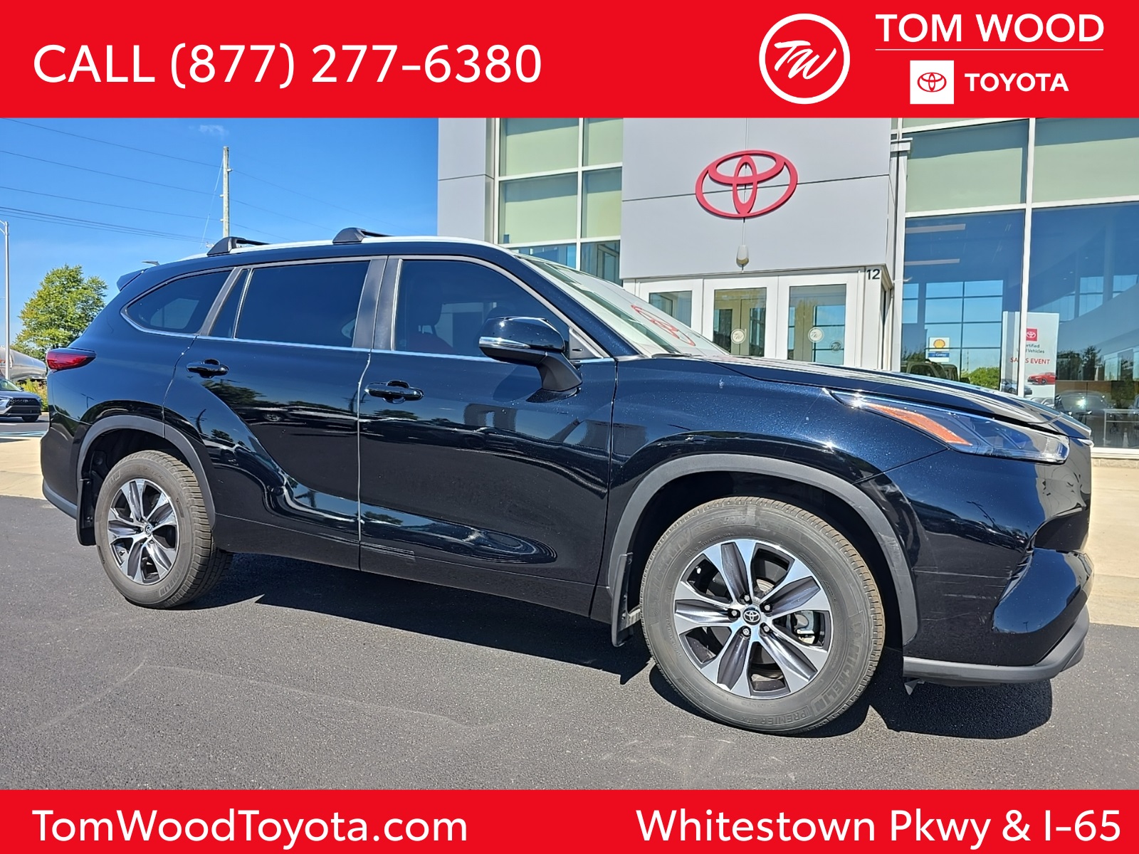 used 2023 Toyota Highlander car, priced at $38,179