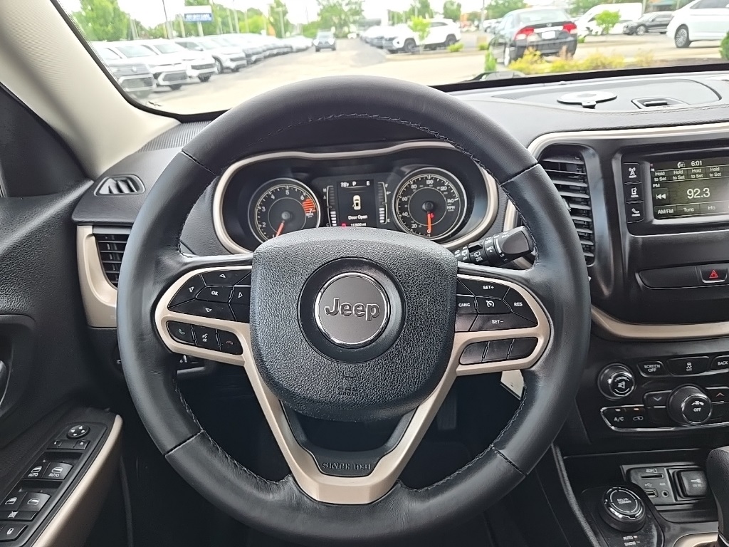 used 2017 Jeep Cherokee car, priced at $11,700