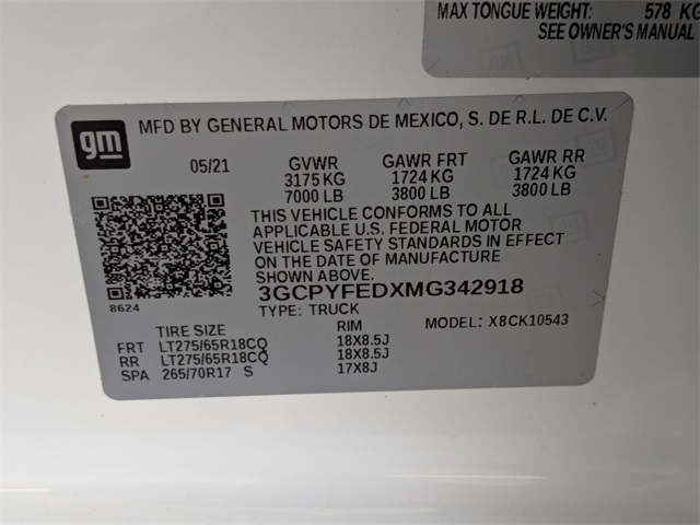 used 2021 Chevrolet Silverado 1500 car, priced at $34,911