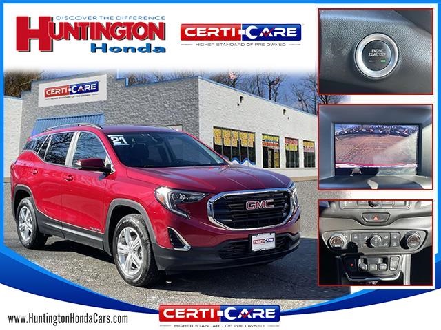 used 2021 GMC Terrain car, priced at $18,299