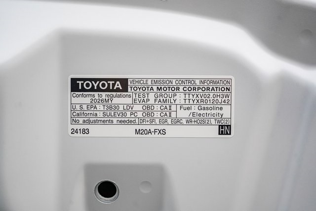 new 2026 Toyota Prius Plug-In Hybrid car, priced at $42,693