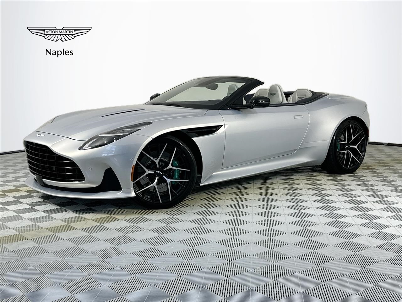 new 2025 Aston Martin DB12 Volante car, priced at $340,815