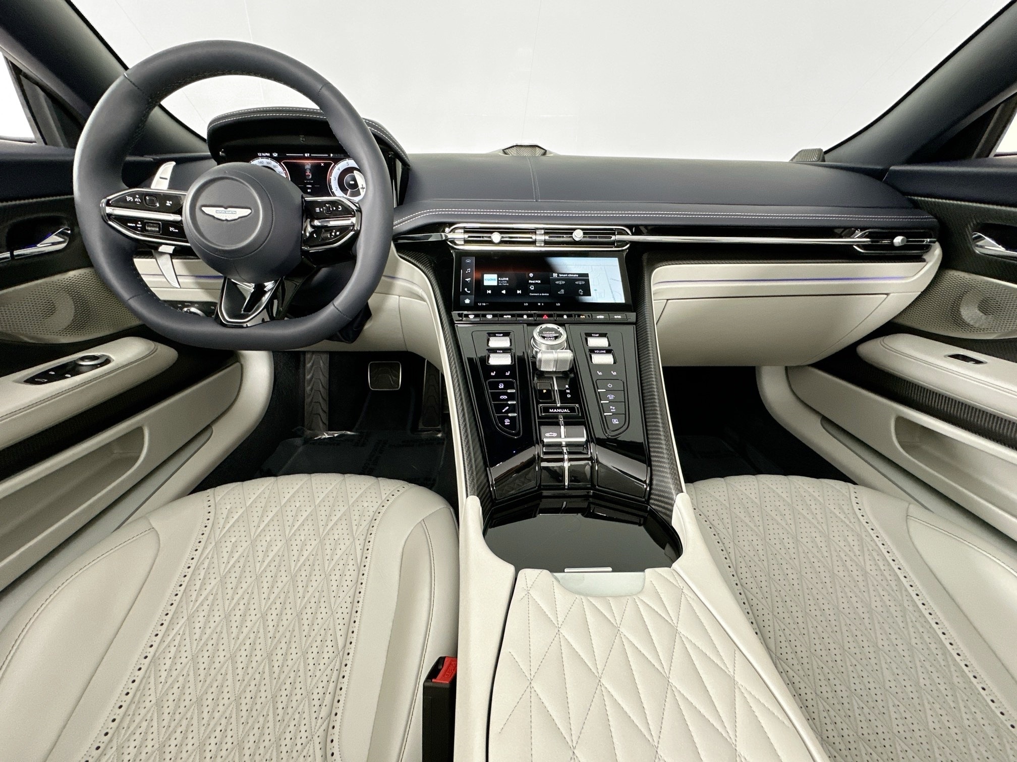 new 2025 Aston Martin DB12 Volante car, priced at $340,815