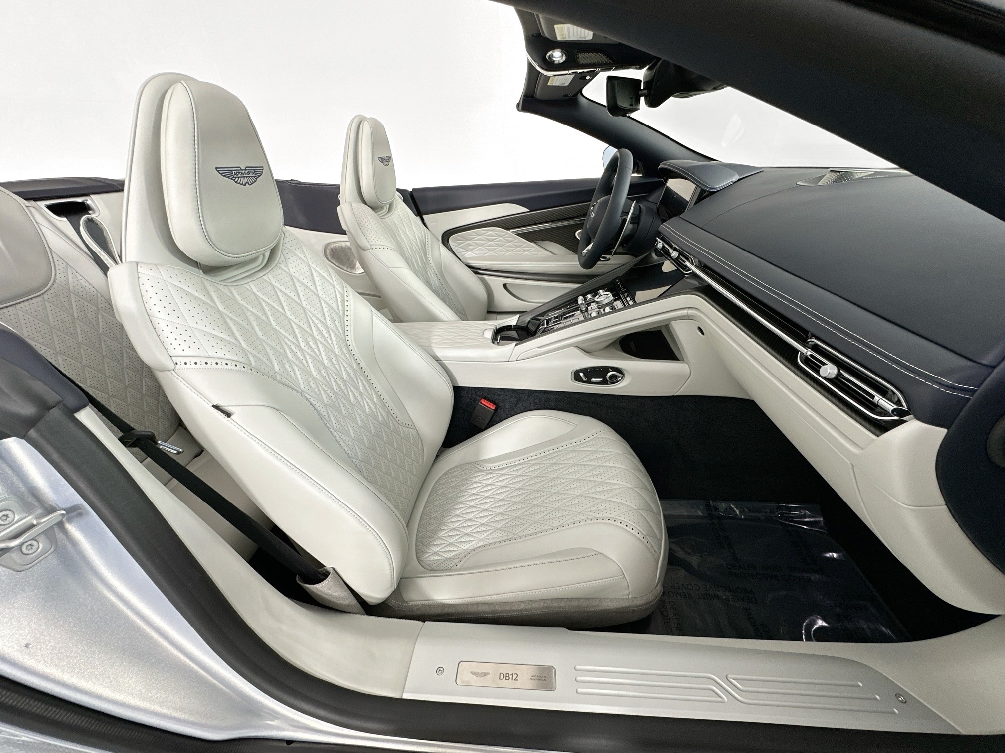 new 2025 Aston Martin DB12 Volante car, priced at $340,815