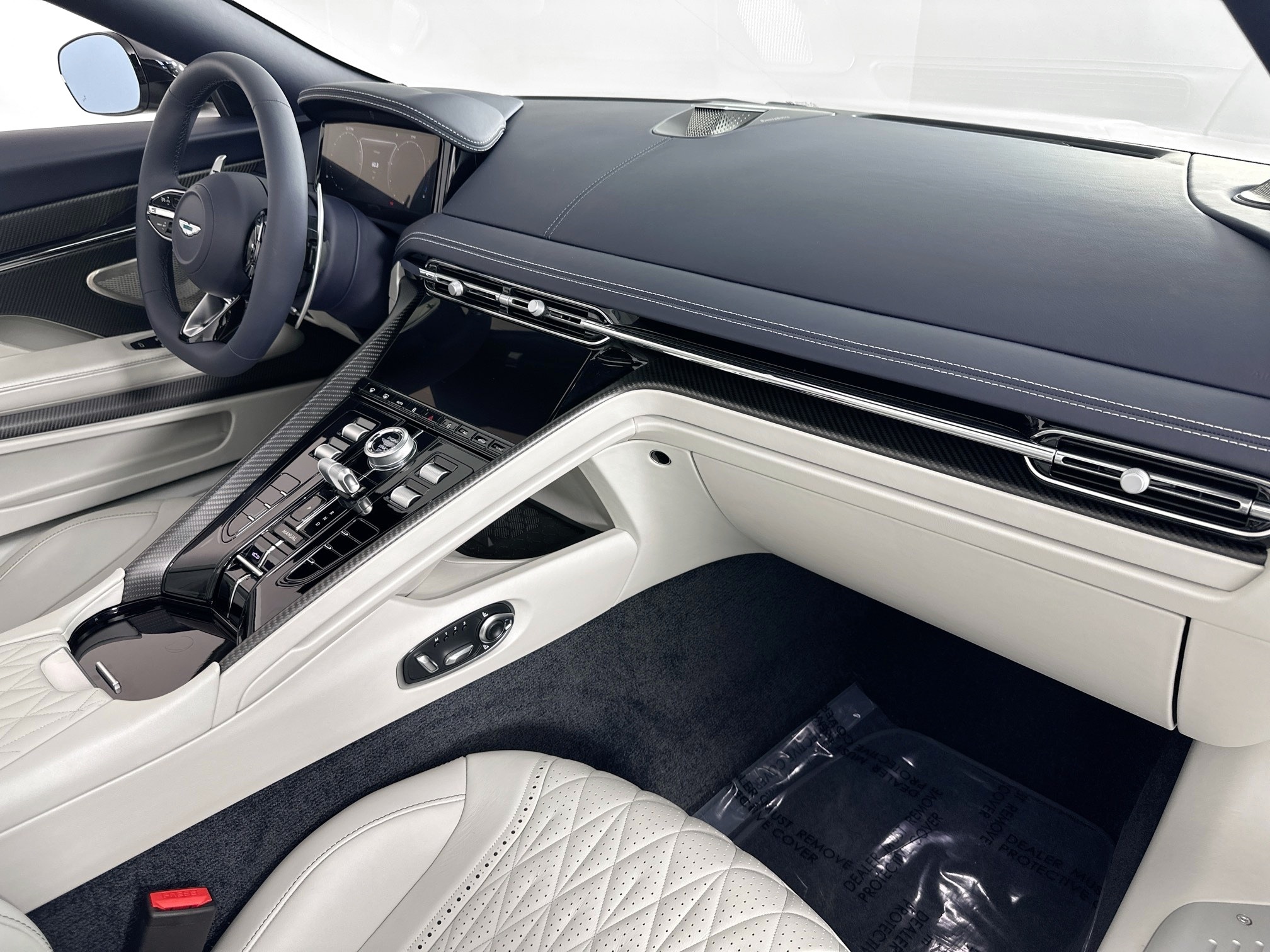 new 2025 Aston Martin DB12 Volante car, priced at $340,815