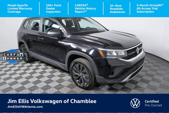 used 2023 Volkswagen Taos car, priced at $19,300