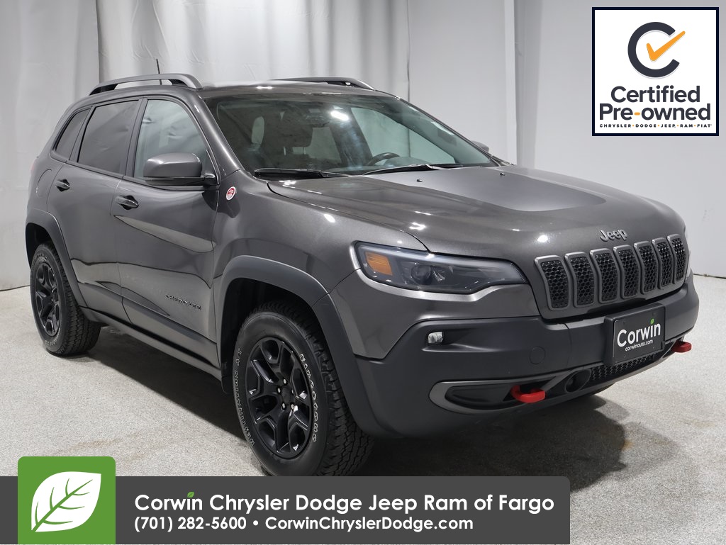 used 2021 Jeep Cherokee car, priced at $25,000