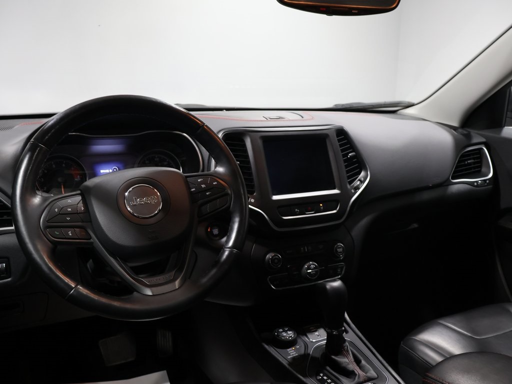 used 2021 Jeep Cherokee car, priced at $25,000