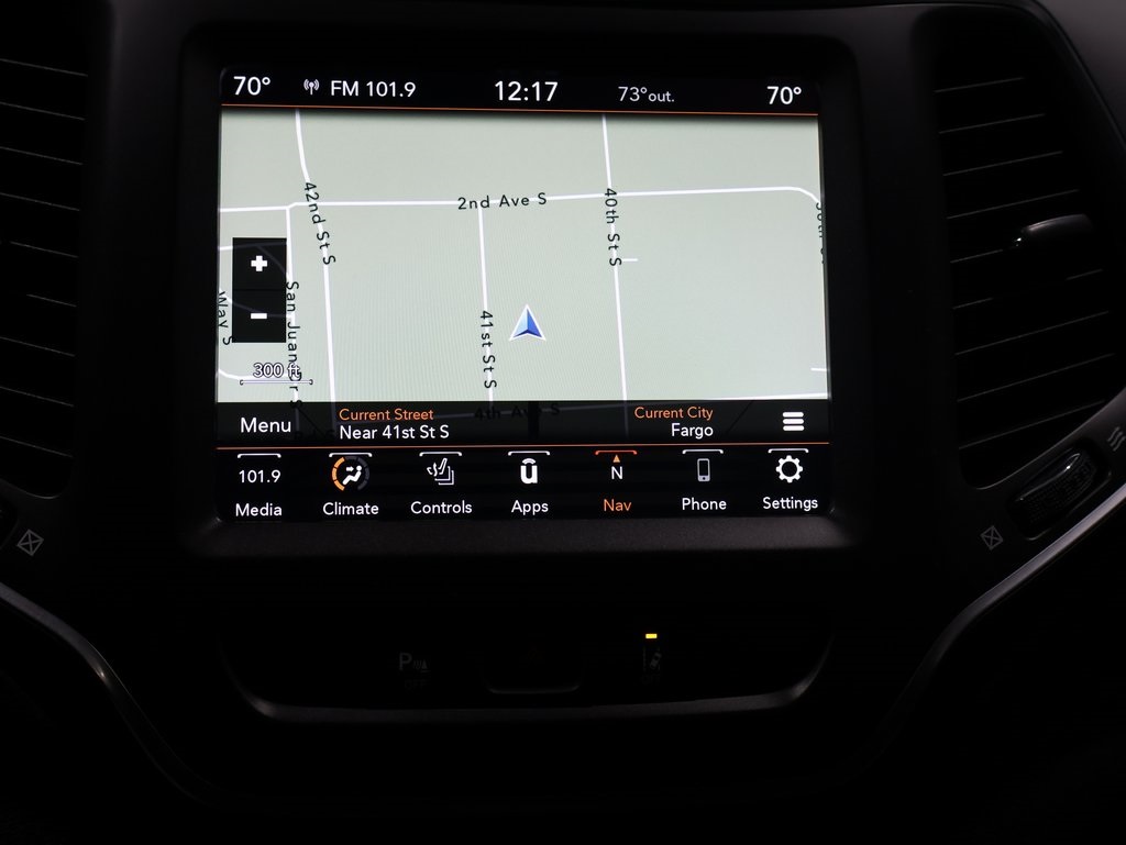 used 2021 Jeep Cherokee car, priced at $25,000