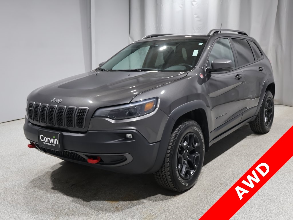 used 2021 Jeep Cherokee car, priced at $25,000