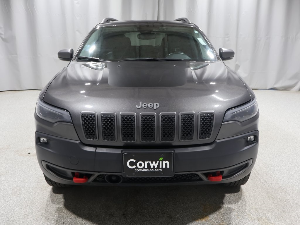 used 2021 Jeep Cherokee car, priced at $25,000