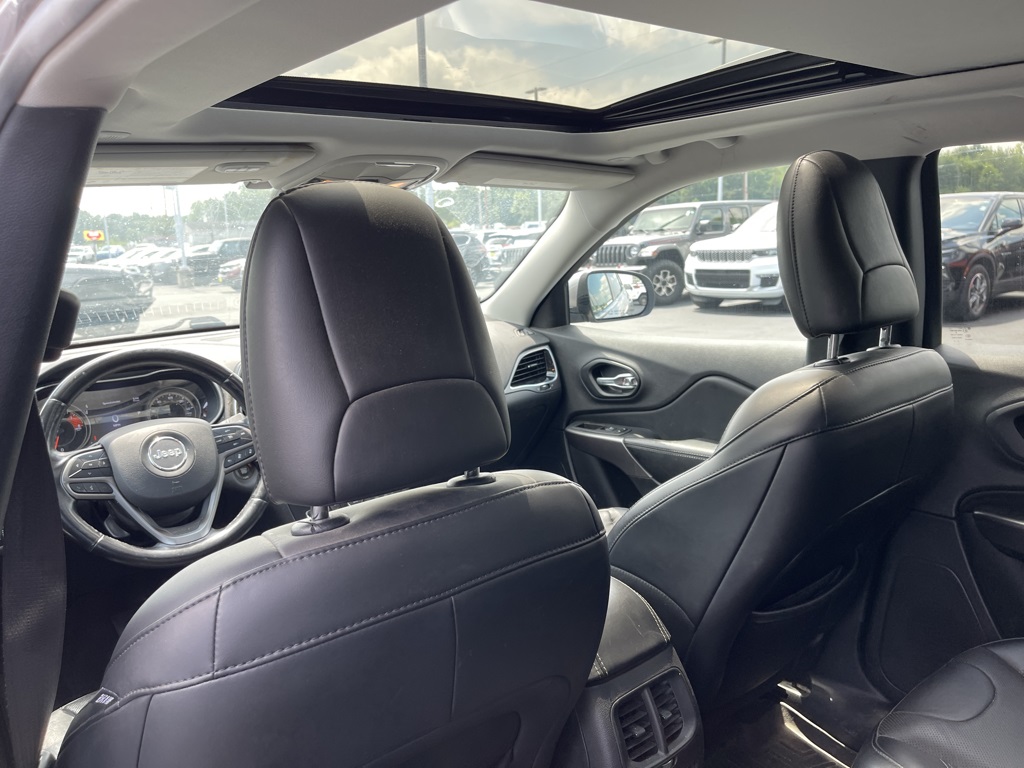 used 2021 Jeep Cherokee car, priced at $22,000