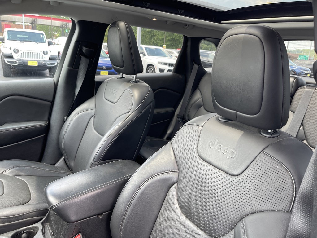 used 2021 Jeep Cherokee car, priced at $22,000