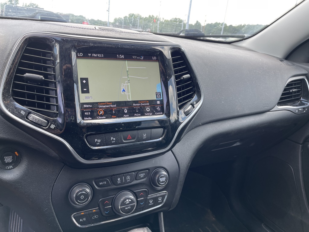 used 2021 Jeep Cherokee car, priced at $22,000