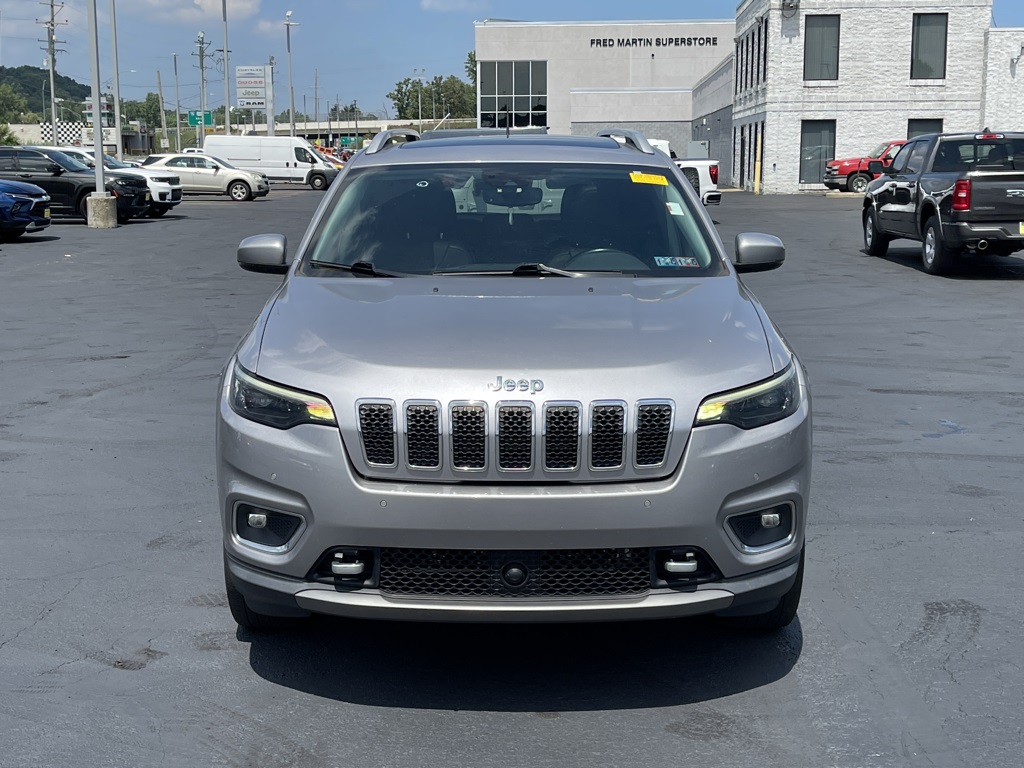 used 2021 Jeep Cherokee car, priced at $22,000