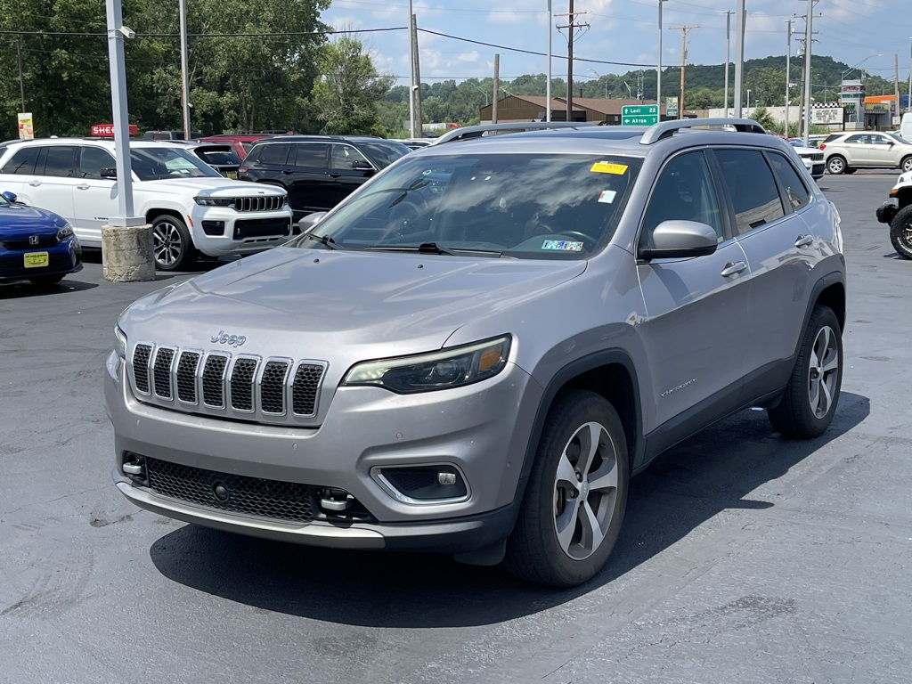 used 2021 Jeep Cherokee car, priced at $22,000