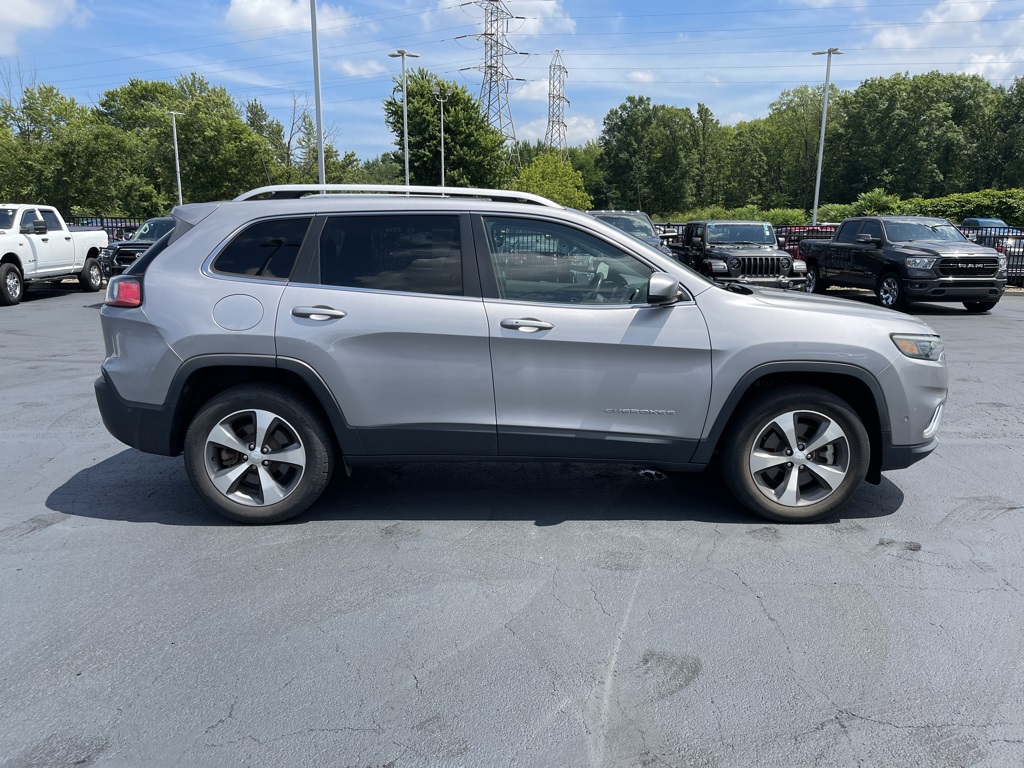 used 2021 Jeep Cherokee car, priced at $22,000
