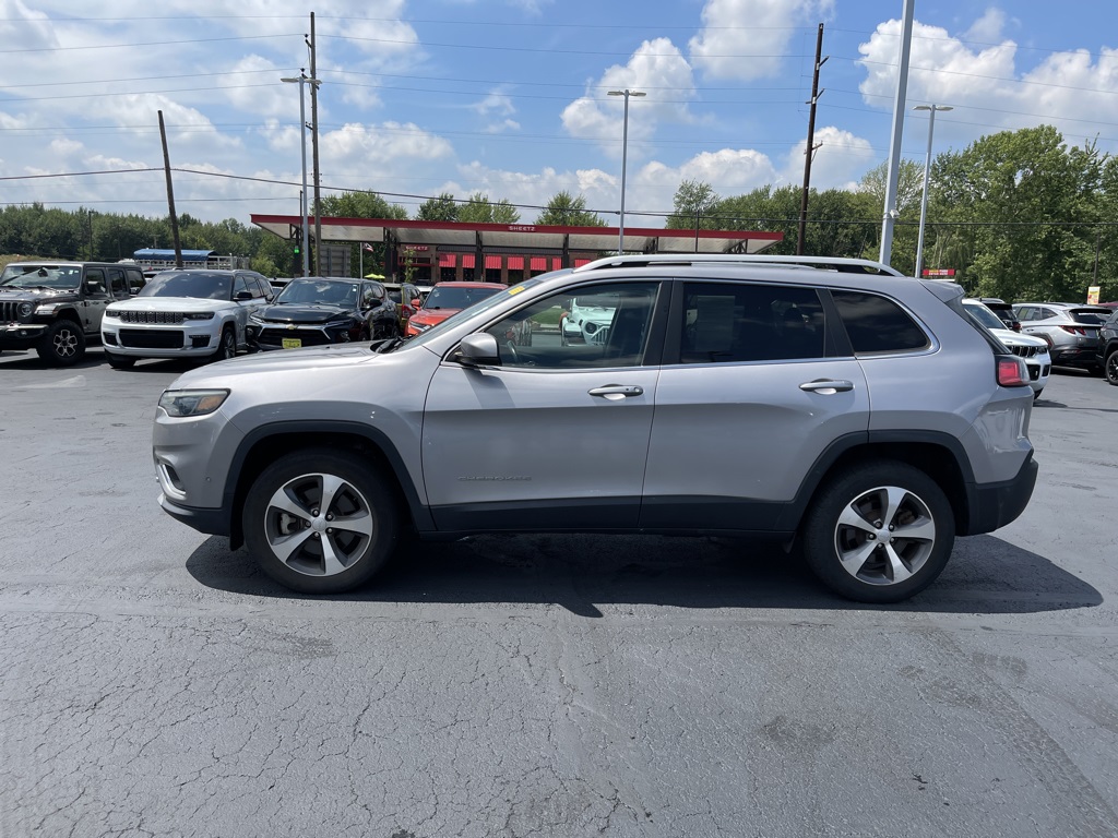 used 2021 Jeep Cherokee car, priced at $22,000