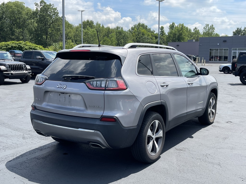 used 2021 Jeep Cherokee car, priced at $22,000