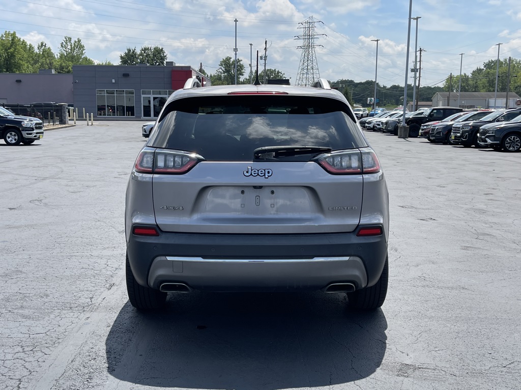 used 2021 Jeep Cherokee car, priced at $22,000