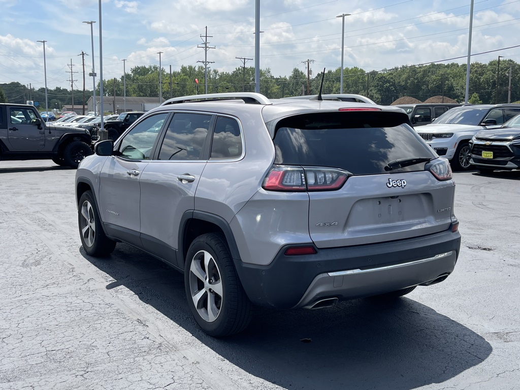 used 2021 Jeep Cherokee car, priced at $22,000
