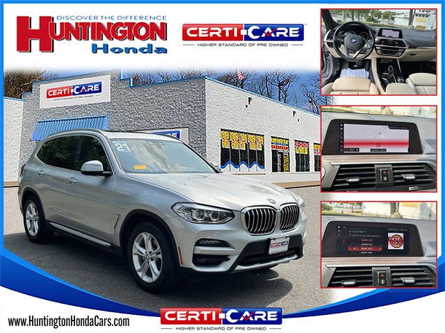 used 2021 BMW X3 car, priced at $23,869