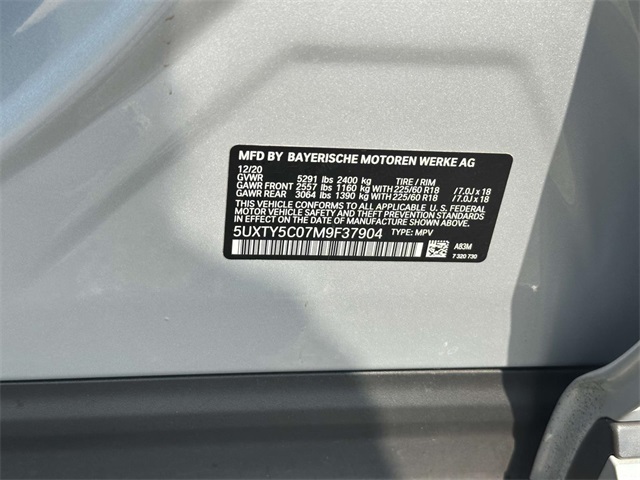 used 2021 BMW X3 car, priced at $23,869