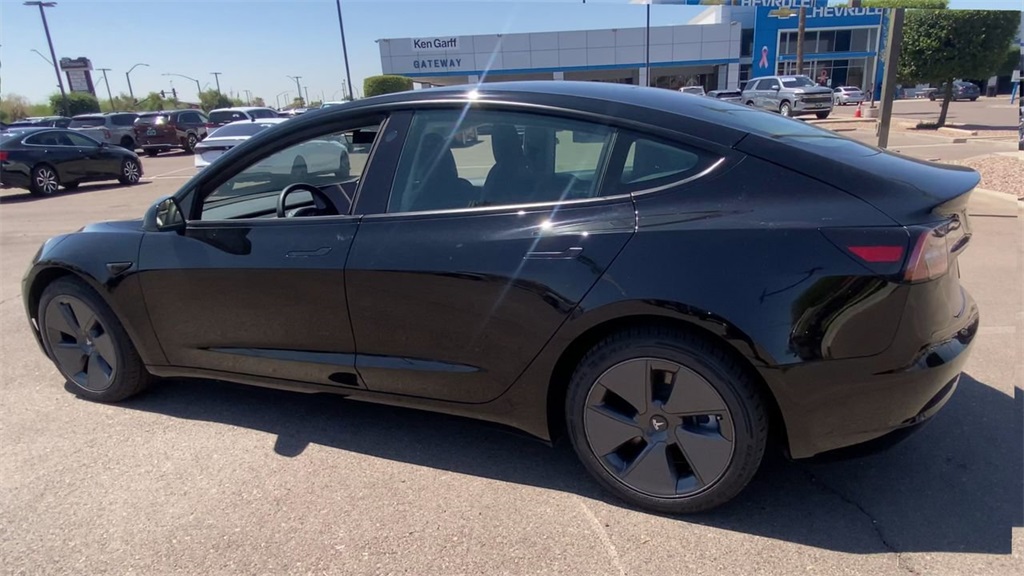 used 2022 Tesla Model 3 car, priced at $24,481