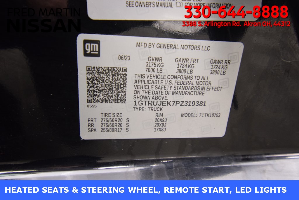 used 2023 GMC Sierra 1500 car, priced at $36,998